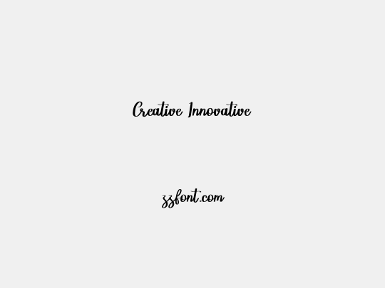 Creative Innovative