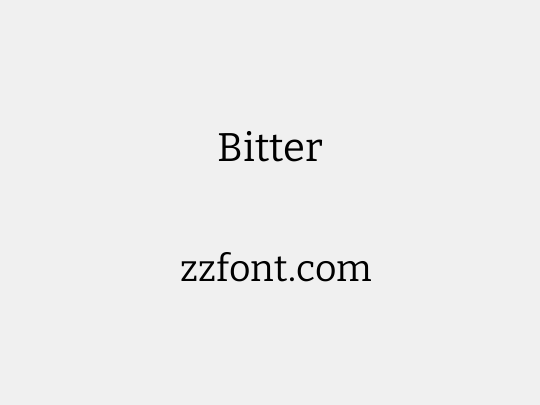 Bitter
