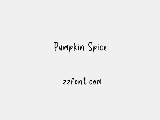 Pumpkin Spice