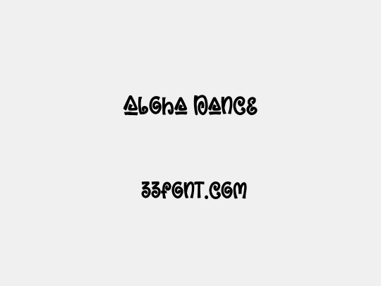 Aloha Dance