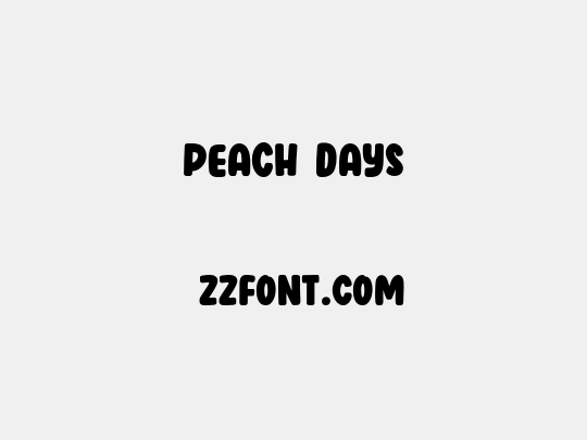 Peach Days