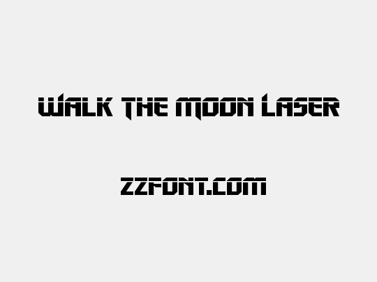 Walk The Moon Laser