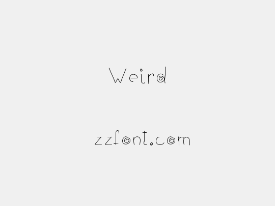 Weird