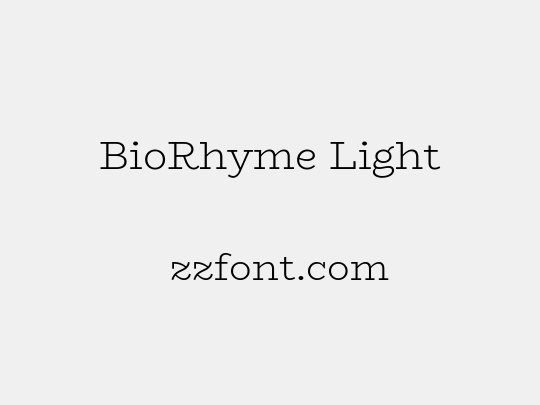 BioRhyme Light