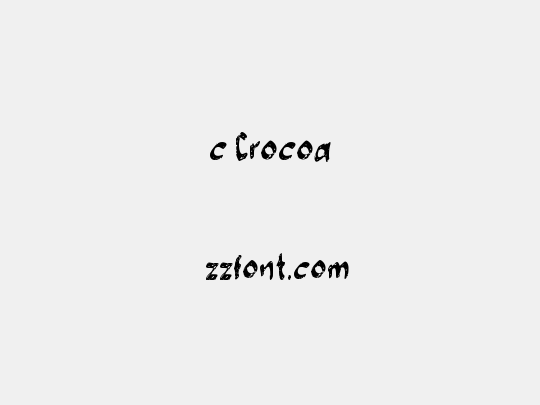 c Crocoa
