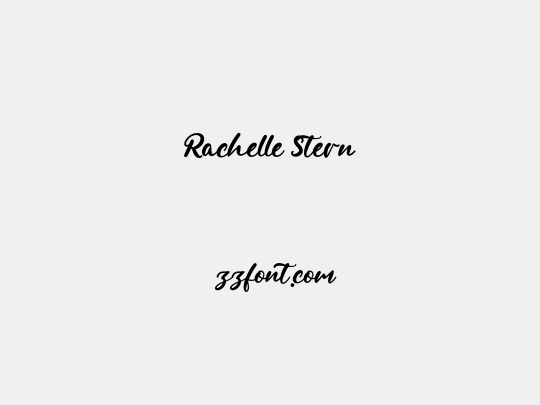 Rachelle Stern