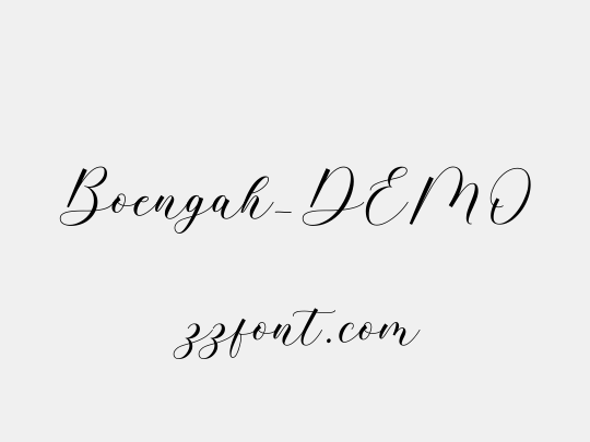 Boengah_DEMO
