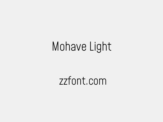 Mohave Light