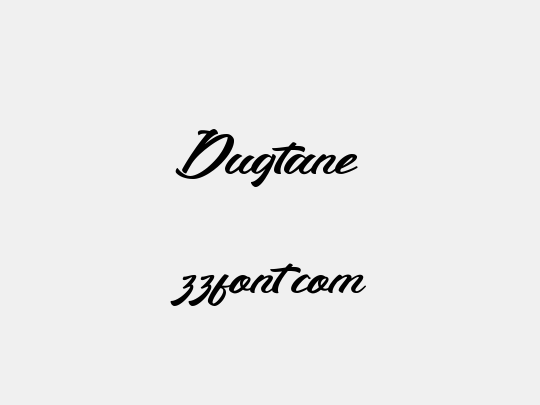 Dugtane