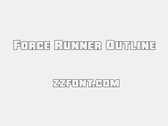 Force Runner Outline