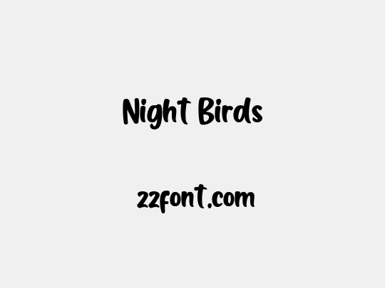 Night Birds