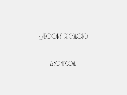 Jhoony richmond