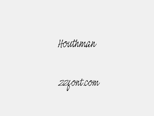 Houthman