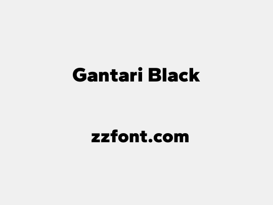 Gantari Black