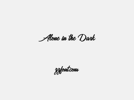 Alone in the Dark