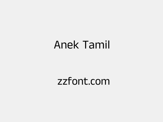Anek Tamil