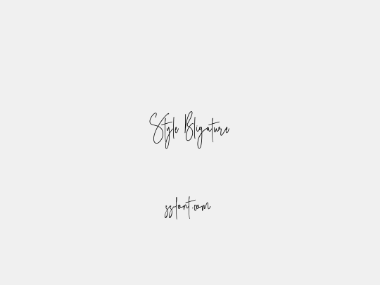 Style Bligature