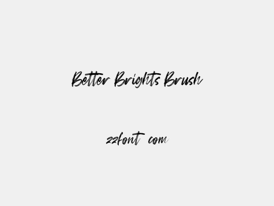 Better Brights Brush