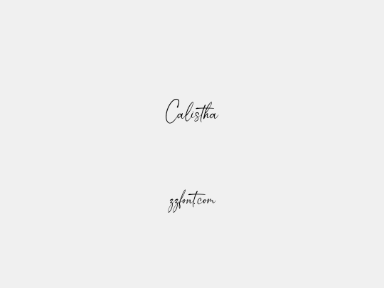 Calistha