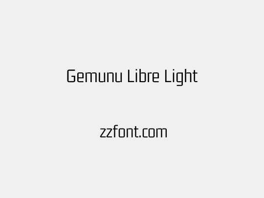 Gemunu Libre Light