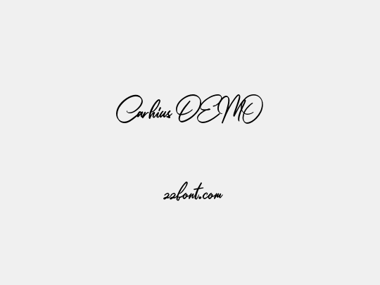 Carhius DEMO