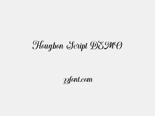 Hougbon Script DEMO