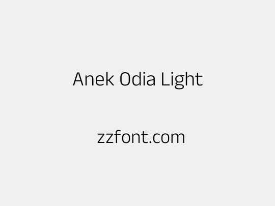 Anek Odia Light