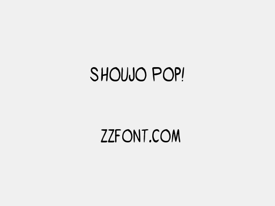 Shoujo Pop!