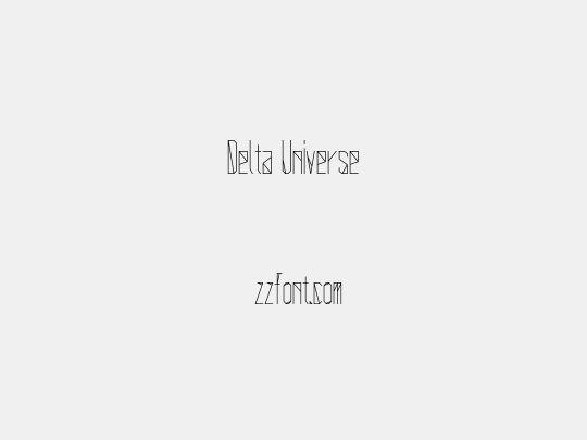 Delta Universe
