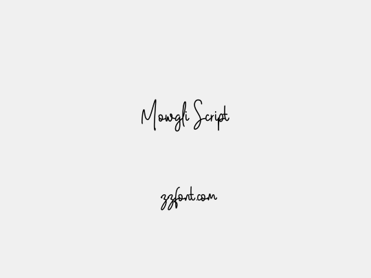 Mowgli Script