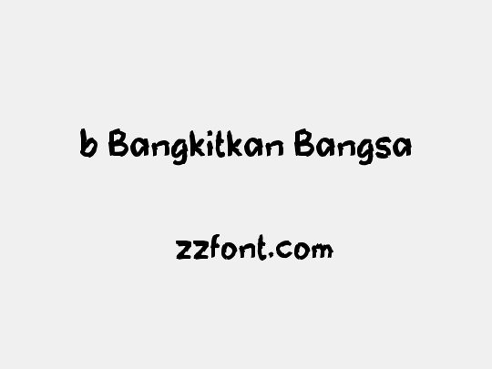 b Bangkitkan Bangsa