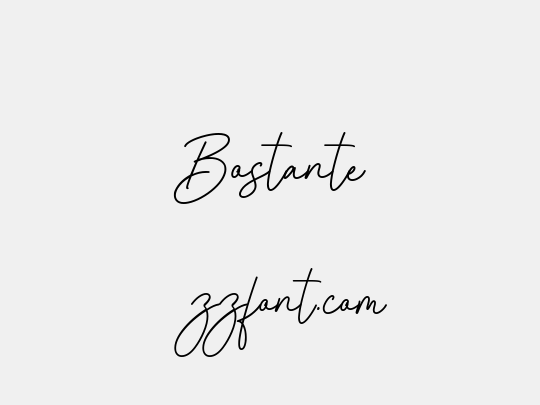 Bostante