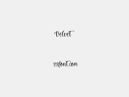 Velvet