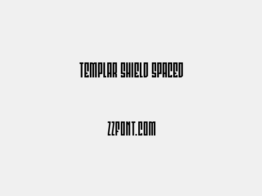 Templar Shield Spaced
