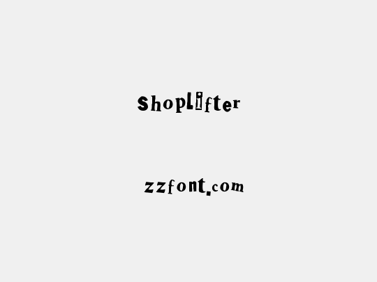 Shoplifter