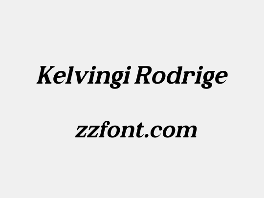 Kelvingi Rodrige