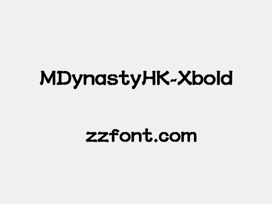 MDynastyHK-Xbold