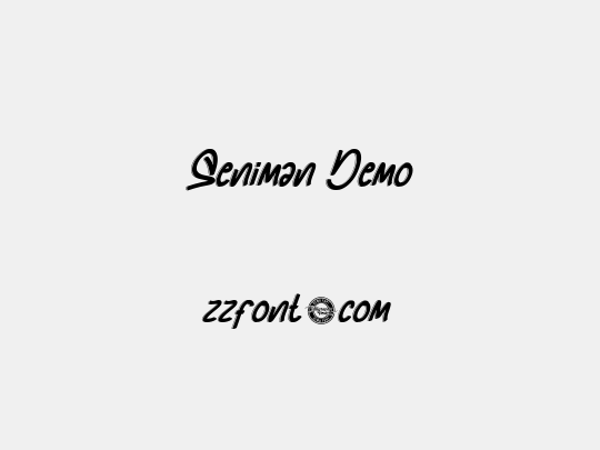 Seniman Demo