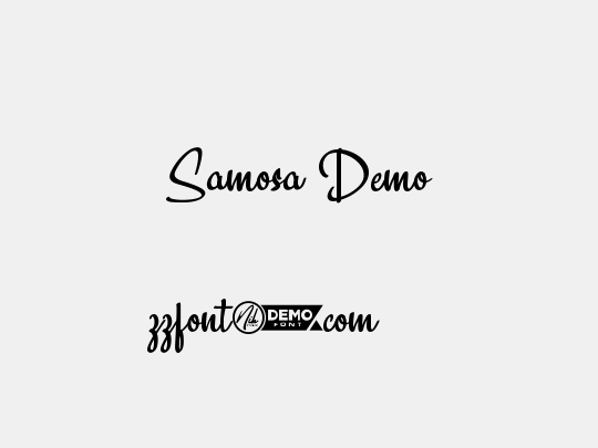 Samosa Demo