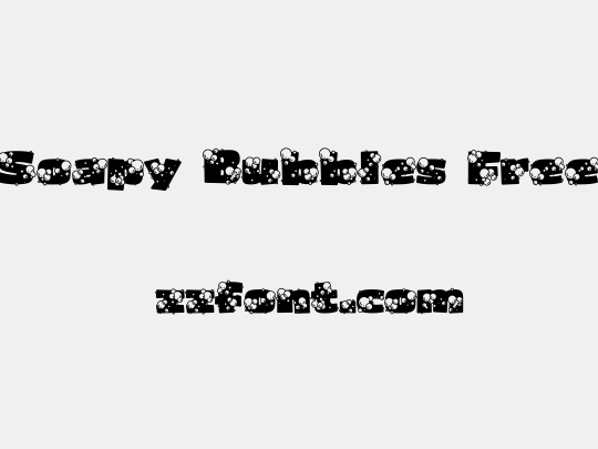 Soapy Bubbles Free