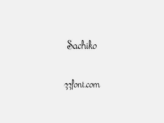 Sachiko