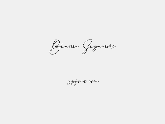 Binetta Signature