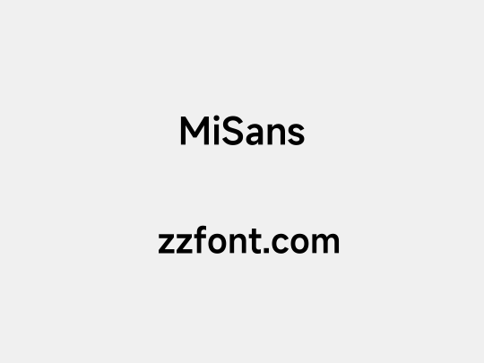 MiSans