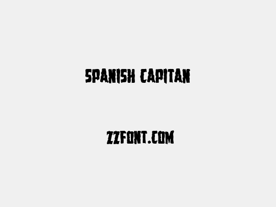 Spanish Capitan