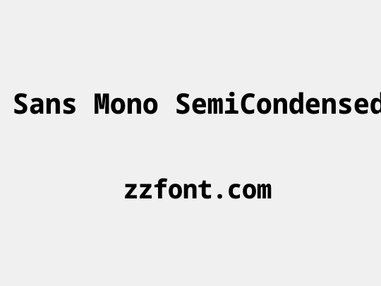 Noto Sans Mono SemiCondensed ExtraBold