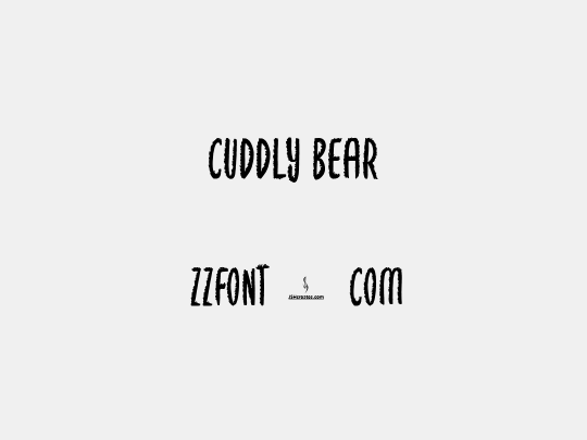 Cuddly Bear