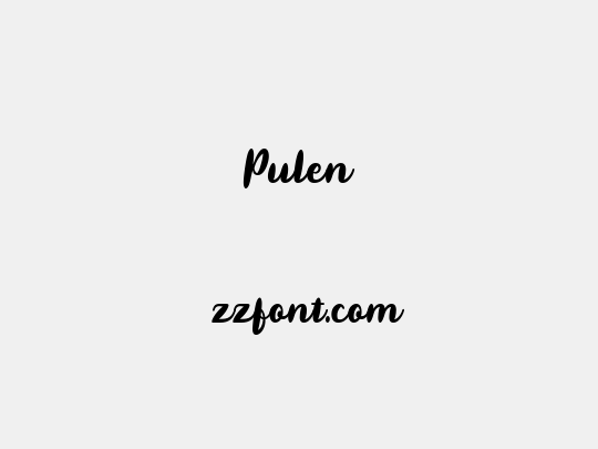 Pulen