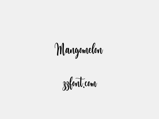 Mangomelon