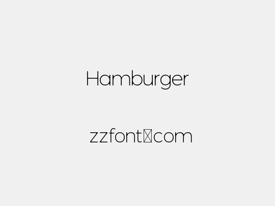 Hamburger
