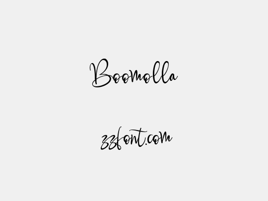 Boomolla